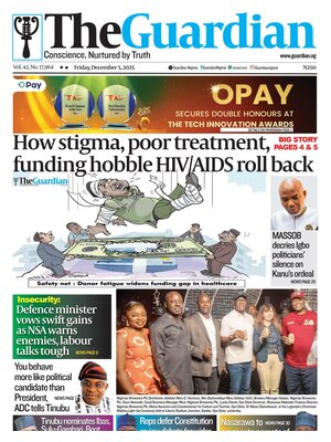 "The Guardian (Nigeria)" Front Page