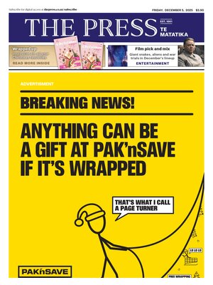 "The Press (NZ)" Front Page