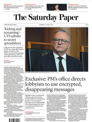 The Saturday Paper