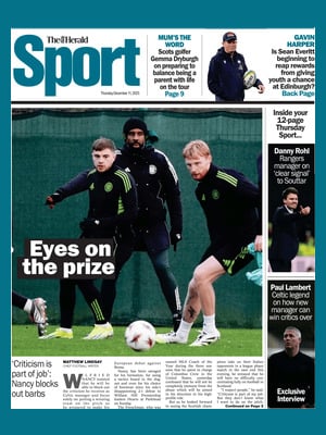 The Herald SPORT (Scotland)