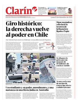 "Clarín" Front Page