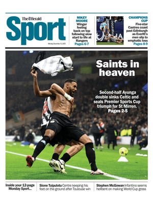 The Herald SPORT (Scotland)