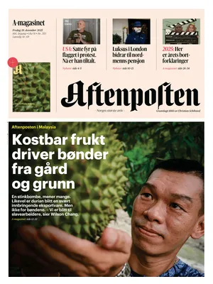 "Aftenposten" Front Page