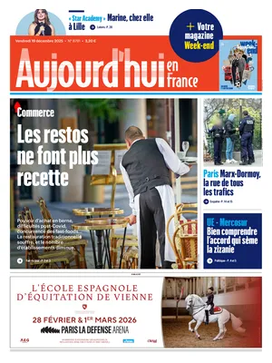 "Aujourd'hui en France" Front Page