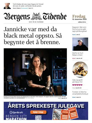 "Bergens Tidende" Front Page