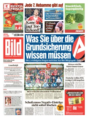 "Bild" Front Page