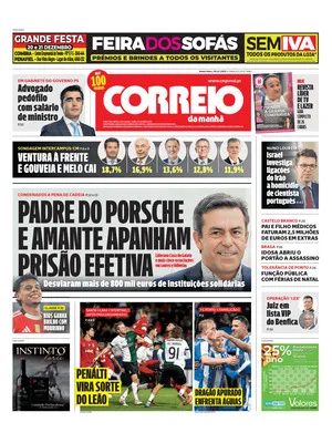 "Correio da Manhã" Front Page