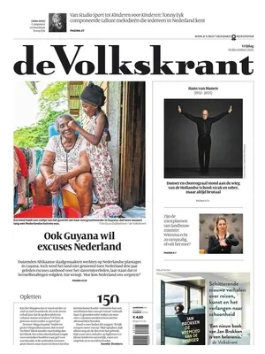 "de Volkskrant" Front Page