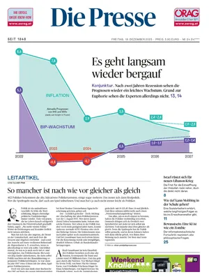 "Die Presse" Front Page