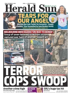 "Herald Sun" Front Page