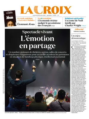 "La Croix" Front Page