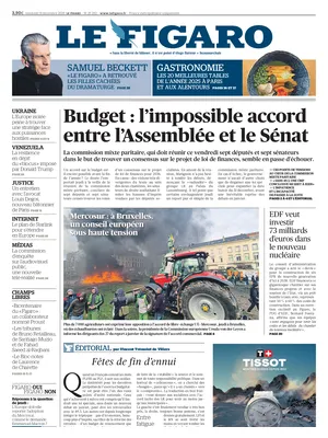 "Le Figaro" Front Page