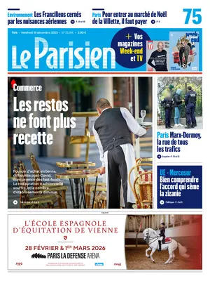 "Le Parisien" Front Page