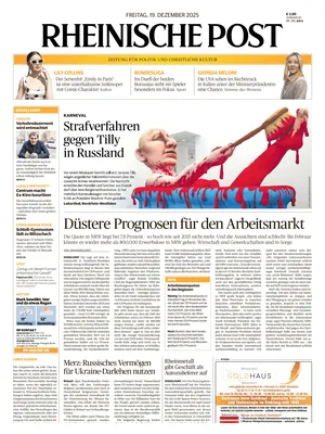 "Rheinische Post" Front Page