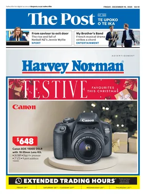 "The Post (NZ)" Front Page