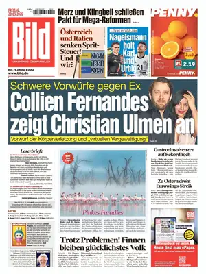 "Bild" Front Page