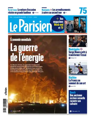 "Le Parisien" Front Page