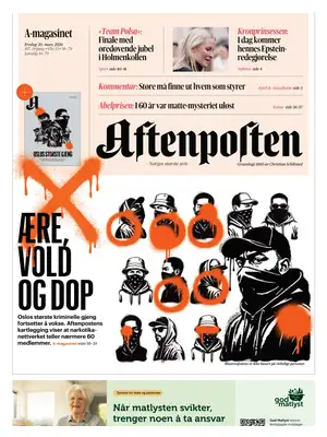 "Aftenposten" Front Page