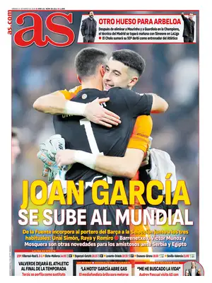 "AS | Madrid" Front Page