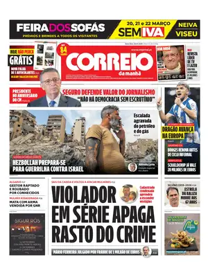 "Correio da Manhã" Front Page