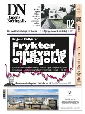 "Dagens Næringsliv | DN" Front Page