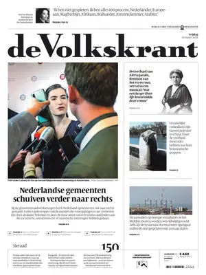 "de Volkskrant" Front Page