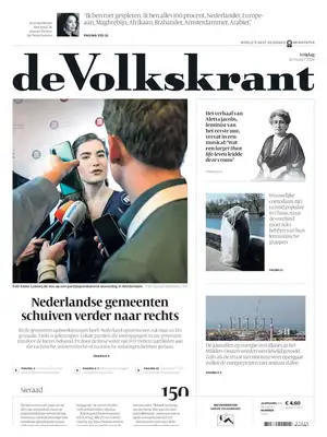 "de Volkskrant" Front Page