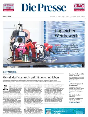 "Die Presse" Front Page