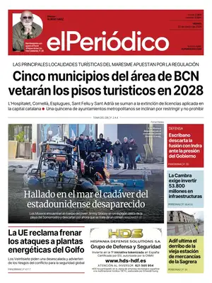 "El Periódico de Catalunya" Front Page