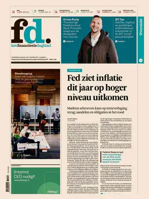"Het Financieele Dagblad | FD" Front Page