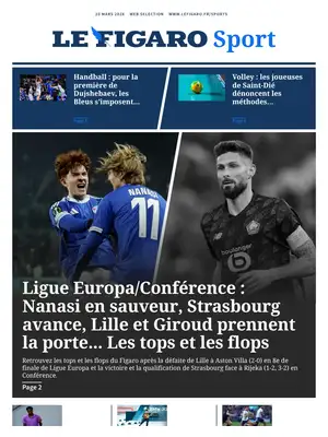 "Le Figaro SPORT" Front Page