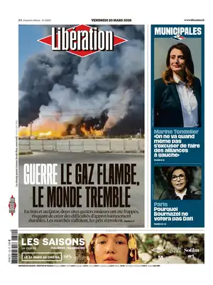 "Libération" Front Page
