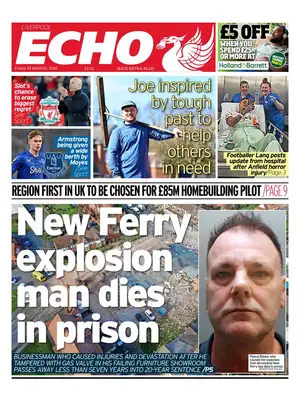 "Liverpool Echo" Front Page