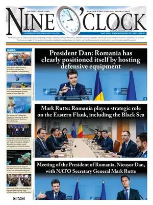 "Nine O'Clock" Front Page