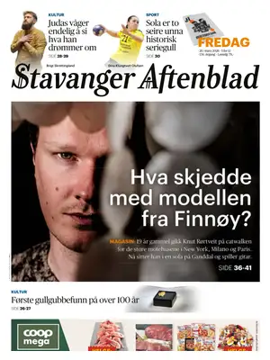 "Stavanger Aftenblad" Front Page
