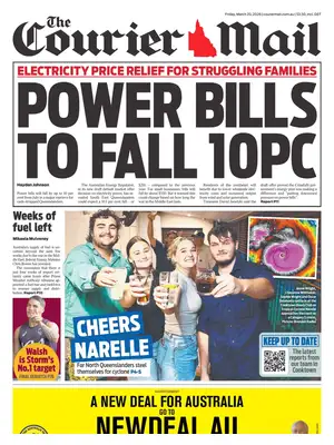 "The Courier-Mail" Front Page