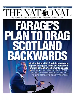 "The National | Scotland" Front Page