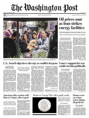 "The Washington Post" Front Page