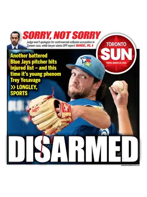 "Toronto Sun" Front Page