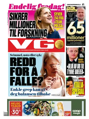 "Verdens Gang | VG" Front Page