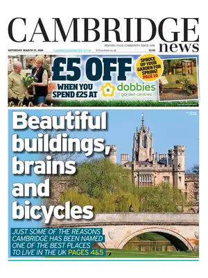 "Cambridge News" Front Page