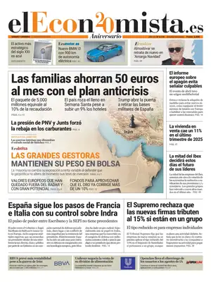 "El Economista" Front Page
