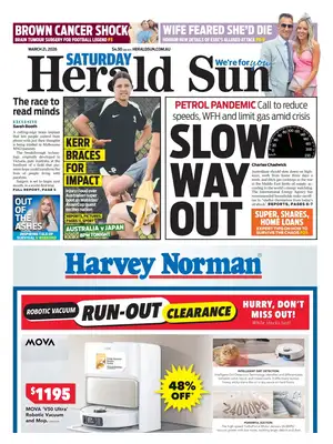 "Herald Sun" Front Page