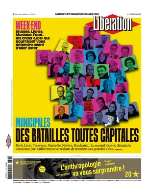 "Libération" Front Page