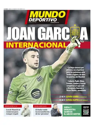 "Mundo Deportivo" Front Page