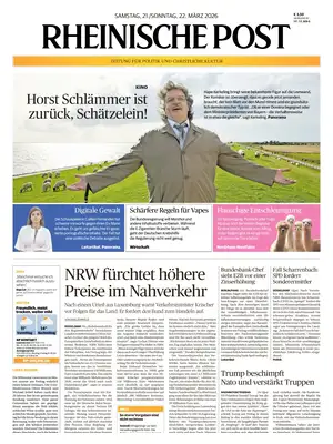 "Rheinische Post" Front Page