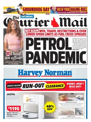 "The Courier-Mail" Front Page