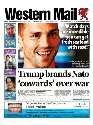 "Western Mail | Wales" Front Page