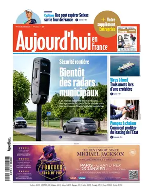 "Aujourd'hui en France" Front Page