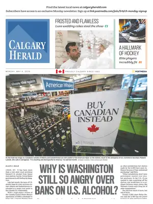 "Calgary Herald" Front Page